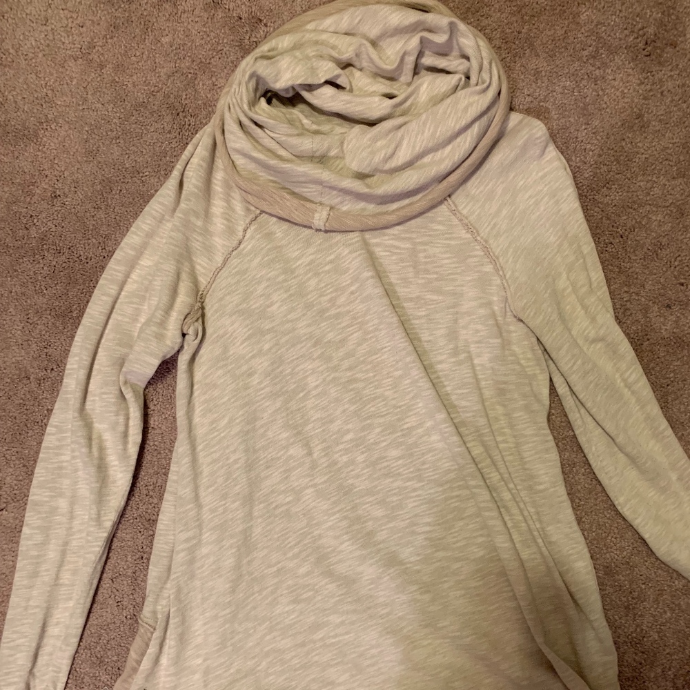NWOT Free People Beach Cocoon Cowl Neck Top